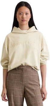 Marc O'Polo Logo-Kapuzensweatshirt relaxed natural stone (508407354165_174)
