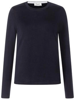 Maerz Strickpullover aus Schurwolle marine