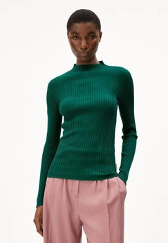 armedangels ALAANIA KNIT SWEATER - Frauen Fitted Strickpullover - grün emerald green (10253015-129)