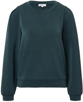 s.Oliver Scuba-Sweatshirt mit Puffärmeln grün 2169345.6933.