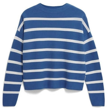 armedangels MERINAA STRIPES - Frauen Loose Fit Strickpullover - mehrfarbig dark morning-oatmilk (30007067-3262)