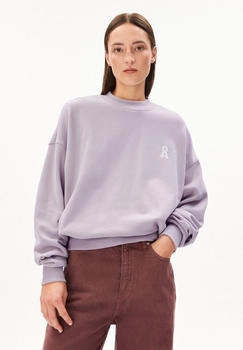 armedangels ICONIC Å ALIZAA SWEAT - Frauen Oversized Fit Sweatshirt - lila ice grape (30007476-3260)