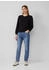 s.Oliver Scuba-Sweatshirt mit Puffärmeln schwarz 2169345.9999.