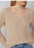 s.Oliver Strickpullover aus Baumwollmix mit V-Ausschnitt Beige 2168794.81W8.
