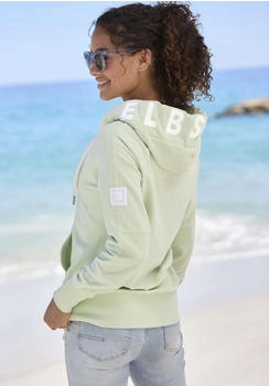 Elbsand Kapuzensweatjacke pastellgr&uuml;n