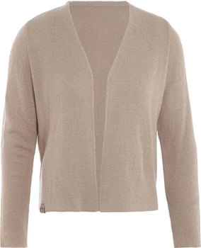 Knit Factory Ella Kurze Strickjacke leinen