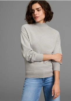 Laura Scott Stehkragenpullover Volumenarm neue Kollektion