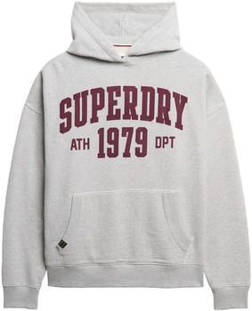 Superdry Athletic Essentials Sweatshirt graumeliert weinrot