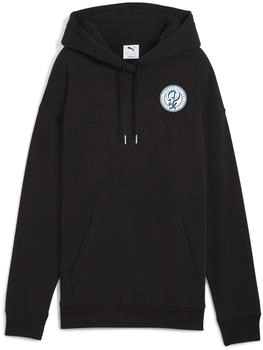 Puma Wardrobe Essentials Sports Legacy Relaxed Graphic Hoodie schwarz