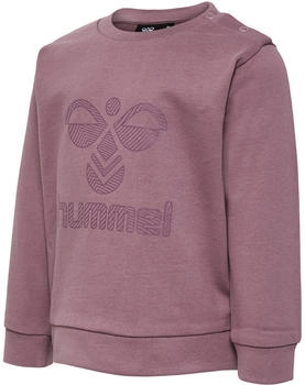 Hummel hmlFASTWO Sweatshirt wistful mauve lime