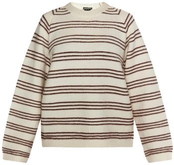 DreiMaster Pullover 'Altiplano' kirschrot wollweiß