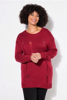Angel of Style Pullover weinrot