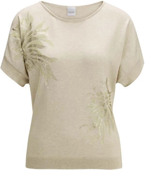 Madeleine Strickpullover glanzvollem Floral-Print