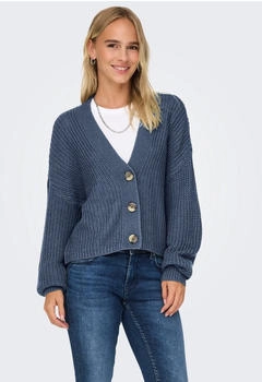 Only Kardigan 'ONLCAROL' vintage indigo