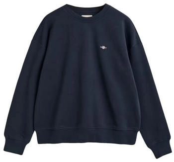 GANT Shield Rundhals-Sweatshirt evening blue
