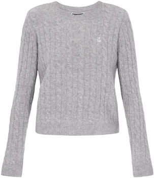 DreiMaster Maritim Pullover hellgrau grau