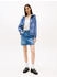 Tommy Hilfiger Sweatjacke Logo-Stickerei blau schwarz
