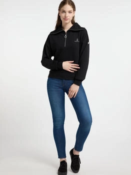 DreiMaster Sweatshirt 'Bridgeport' schwarz weiß