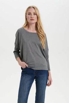 Saint Tropez Pullover 'Mila' grau 8274677