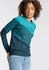 Ragwear johanka block crew neck sweater blau