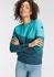 Ragwear johanka block crew neck sweater blau