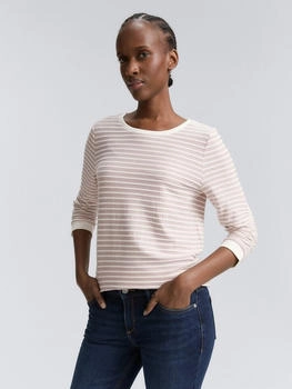 Tom Tailor Denim Sweatshirt Streifenmuster rose white structured stripe