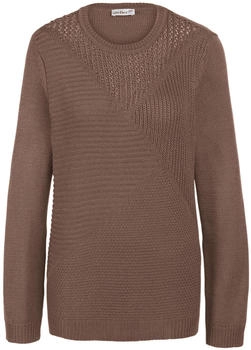 GOLDNER Damen Pullover taupe 8837202