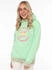 Zwillingsherz Hoodie 'Always Positive' grün hellgrün