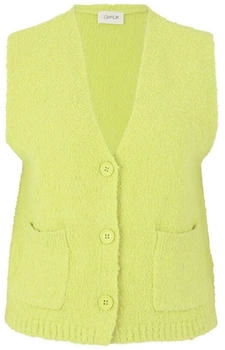 Cartoon Strickweste lime