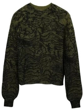 Desigual Pullover oliv schwarz