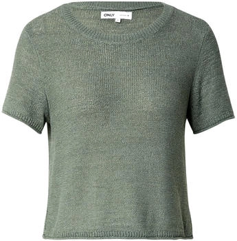 Only Pullover 'ONLSUNNY' dunkelgr&uuml;n