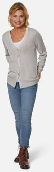 GOLDNER Damen Strickjacke taupe 22340396