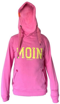salzhaut Hoodie Sünn MOIN Schriftzug blossom