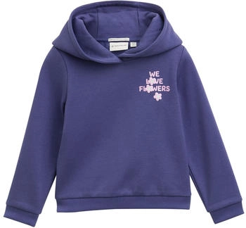 Tom Tailor Hoodie Special Artwork blau schwarz 850008206