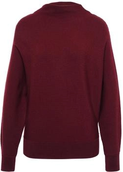 Zero Pullover strukturiert Stehkragen mystic berry