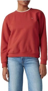 Levi's Sweatshirt EVERYDAY kleines Logo rot marsala