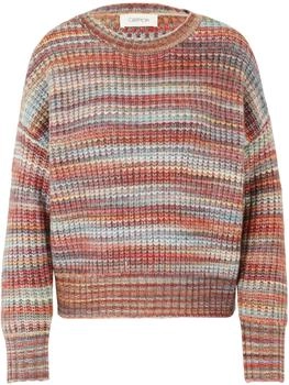 Cartoon Strickpullover pink grün