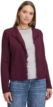 Cartoon Strick-Cardigan dark aubergine
