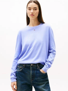 Tommy Hilfiger Flag Embroidery Crew Neck Jumper (DW0DW20159) vintage iris