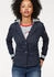 KangaROOS Sweatblazer vielen Details und abnehmbarer Kapuze