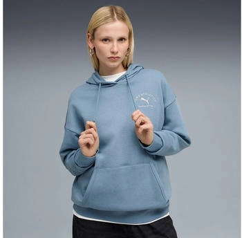 Puma Class Relaxed Hoodie FL cool blue blau