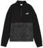 Puma Essentials Graphics Sweatshirt Troyerkragen schwarz