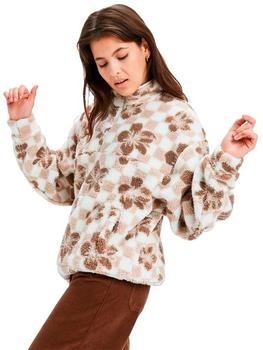 Roxy Pullover beige karamell weiß