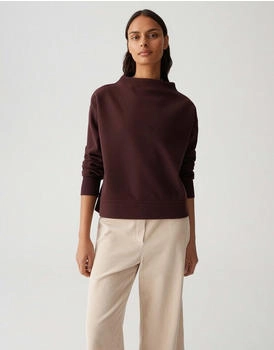 Opus Loose Sweatshirt dark grape