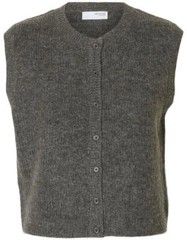 Selected Strickweste 'SLFLULU' graumeliert 27834801