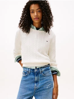 Tommy Hilfiger Pullover strick-struktur 0 YBH ancient whi