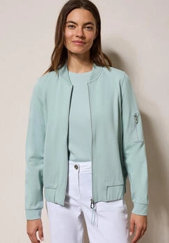 Cecil strickjacke cool salvia green B323064
