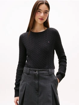 Tommy Hilfiger Pullover Strick-Struktur 0 BDS black