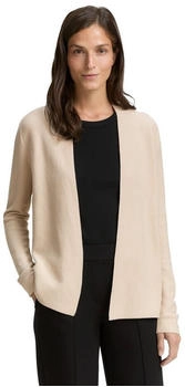 Tom Tailor Cardigan feiner Struktur beige sand
