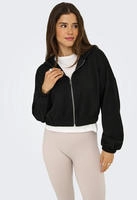 ONLY Kapuzensweatshirt "ONLSCARLETT LS ELASTIC ZIP HOOD SWT NOOS"